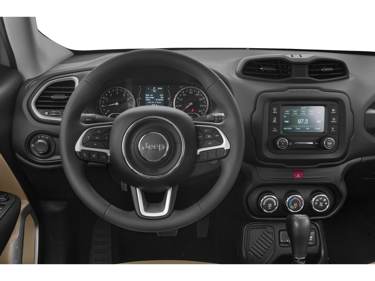 2018 Jeep Renegade — interior view