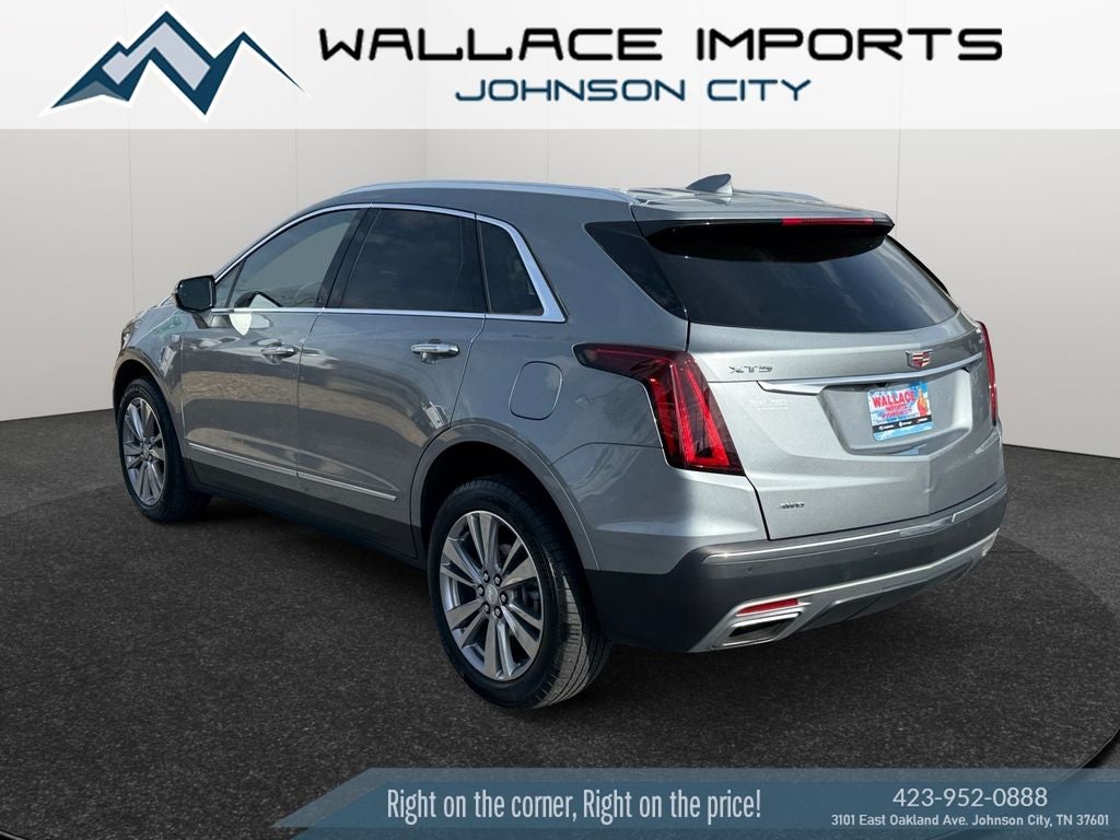 2024 Cadillac XT5 — rear three-quarter view
