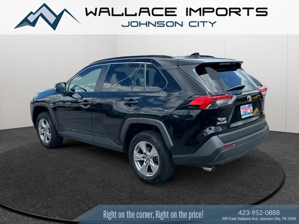 2023 Toyota RAV4 — rear three-quarter view