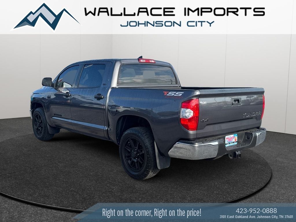 2020 Toyota Tundra — rear three-quarter view