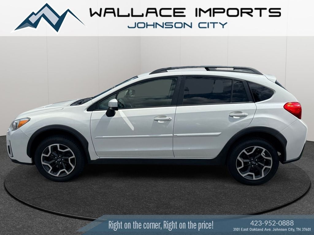 2016 Subaru Crosstrek 2.0i Premium in Crystal White Pearl — front three-quarter view