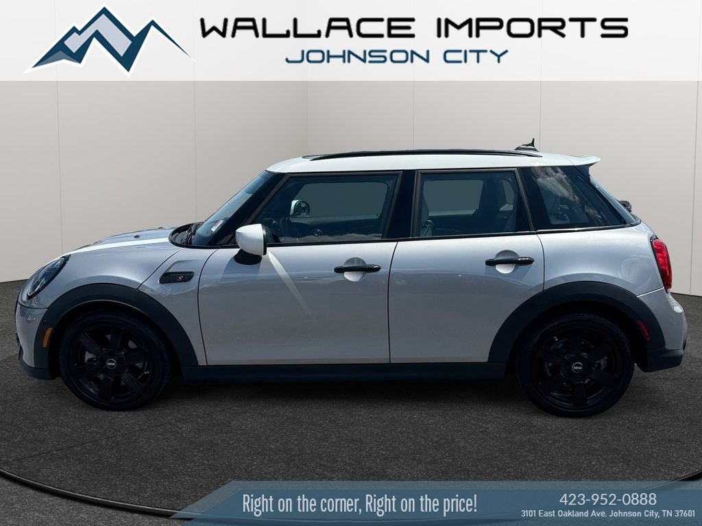 2024 MINI Cooper S Iconic in Silver — front three-quarter view